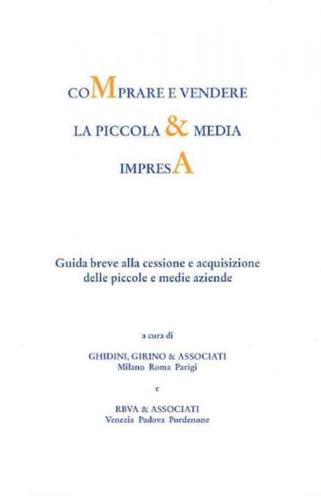 Comprare e vendere la piccola e media impresa