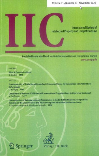 What IP Owes to Antitrus