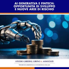 AI GENERATIVA E FINTECH: OPPORTUNITÀ DI SVILUPPO E NUOVE AREE DI RISCHIO
